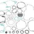 Load image into Gallery viewer, Moose Offroad Motor Gasket Kit with Oil Seal 811300mse fits Ktm - Main Product View