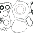 Load image into Gallery viewer, Moose Offroad Motor Gasket Kit with Oil Seal 811641mse fits Yamaha - Main Product View