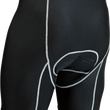 Load image into Gallery viewer, Moose Offroad Mountain Bike Compression Shorts - Black - XS 5001-0126 - Side View
