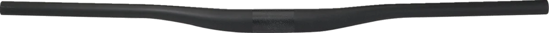Moose Offroad Mountain Bike Handlebar - 35 mm - Aluminum - Black - 20 mm Rise MTB-8015D - Side View