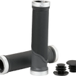 Load image into Gallery viewer, Moose Offroad Mountain Bike Lock-On Grips - Black/Gray - 130 mm PRO-627EP - Main Product View