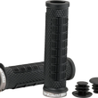 Load image into Gallery viewer, Moose Offroad Mountain Bike Lock-On Grips - Black/Gray - 130 mm PRO-627EP - Side View