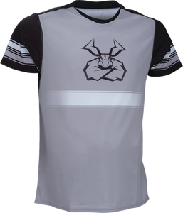 Moose Offroad Mountain Bike Short-Sleeve Jersey - Black/Gray - Small 5020-0257 - Main Product View