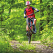 Load image into Gallery viewer, Moose Offroad Mountain Bike Shorts - Black - US 38 5001-0095 - Back View