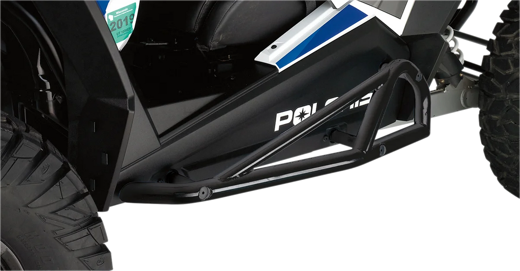 Moose Offroad Nerf Bars - Black - CAN-AM 2-Seater 0530-1448 - Installation View