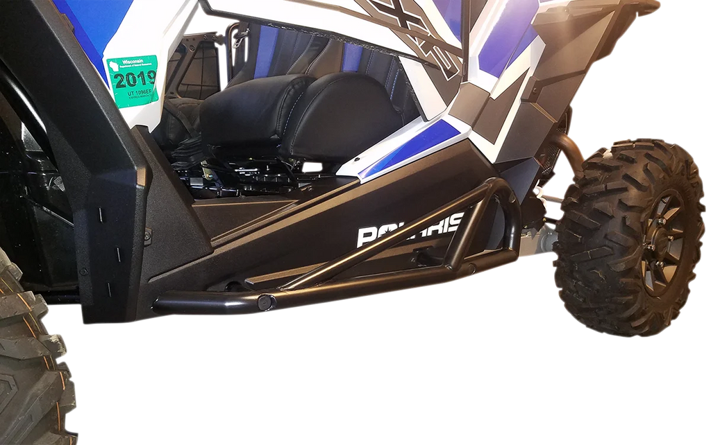 Moose Offroad Nerf Bars - Black - RZR 2-Seater 1004-BK - Main Product View
