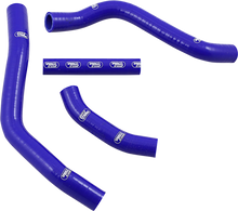 Load image into Gallery viewer, Moose Offroad OEM Fit Radiator Hose Kit - Blue - KIT-80-BU fits Husqvarna / Ktm - Side View