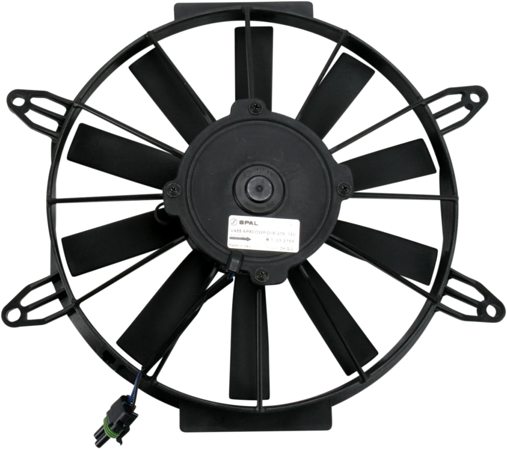 Moose Offroad OEM Replacement Cooling Fan - Z4004 fits Polaris - Back View