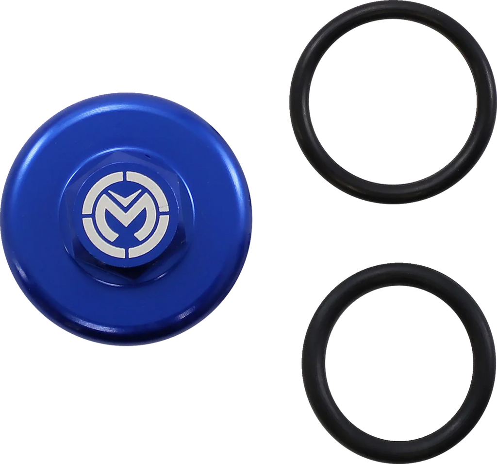 Moose Offroad Oil Cap - Blue - Husqvarna T14-6301L - Main Product View