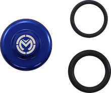 Load image into Gallery viewer, Moose Offroad Oil Cap - Blue - Yamaha T14-6302L - Main Product View
