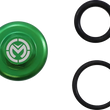 Load image into Gallery viewer, Moose Offroad Oil Cap - Green - Kawasaki T14-6303GN - Main Product View