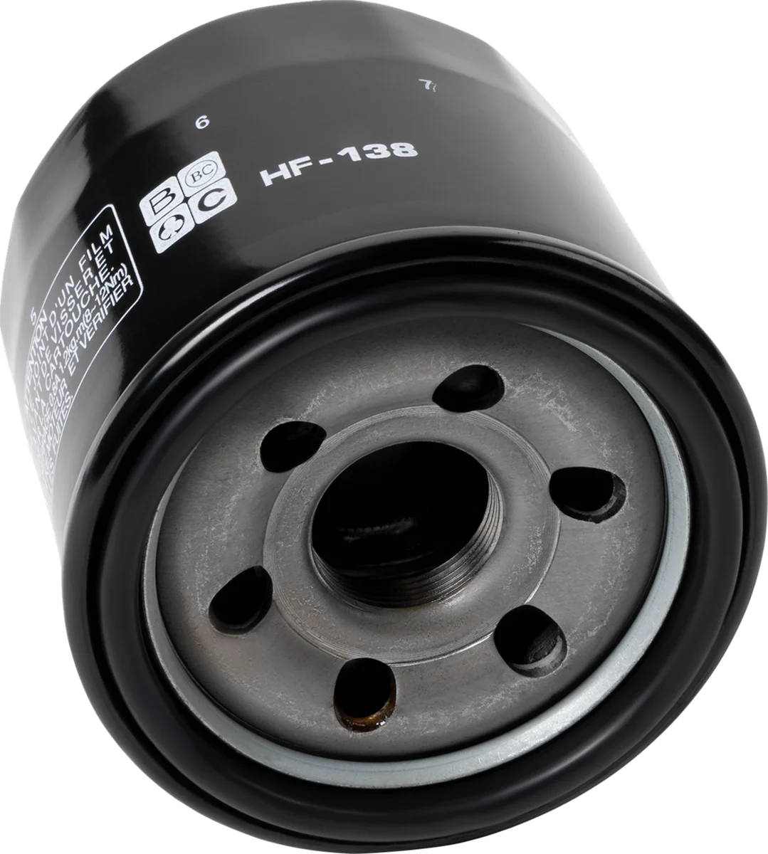 Moose Offroad Oil Filter - Arctic Cat/Suzuki DT-10-72 - Side View