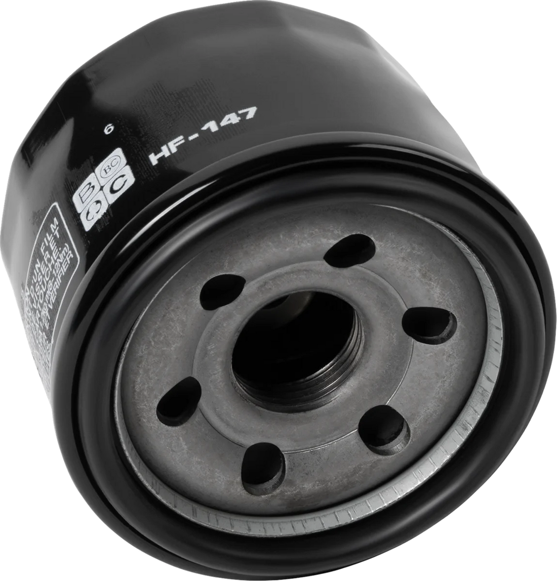 Moose Offroad Oil Filter - Kymco/Yamaha DT-10-73 - Side View