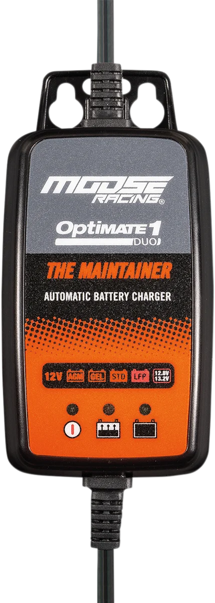 Moose Offroad Optimate 1 Charger - DUO TM-611 - Back View