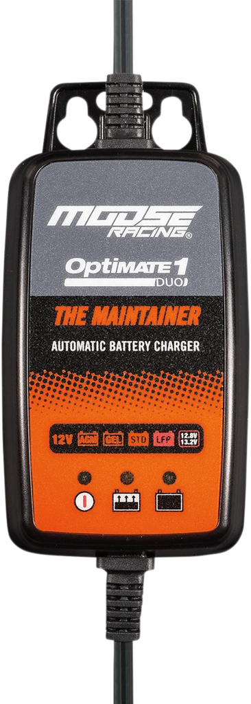 Moose Offroad Optimate 1 Charger - DUO TM-611 - Back View