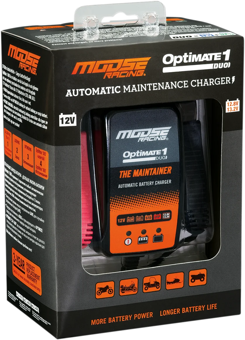 Moose Offroad Optimate 1 Charger - DUO TM-611 - Additional View 7