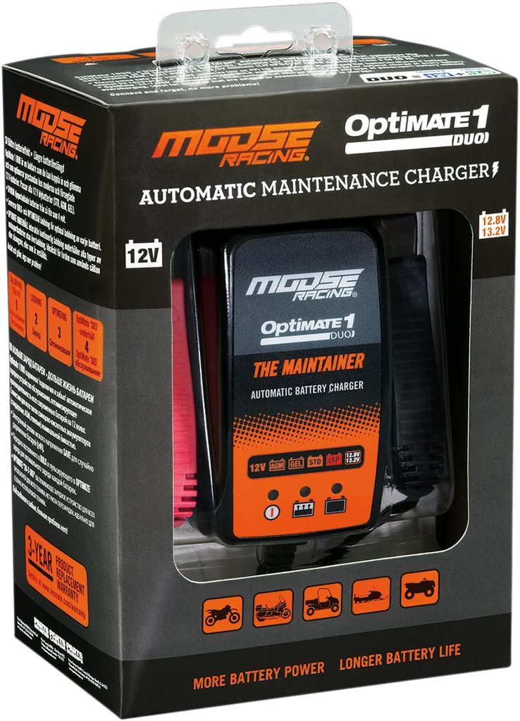 Moose Offroad Optimate 1 Charger - DUO TM-611 - Additional View 7