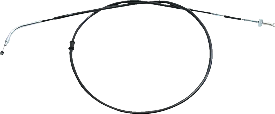 Moose Offroad Parking Brake Cable - Rear - TRX 45-4076 - Side View