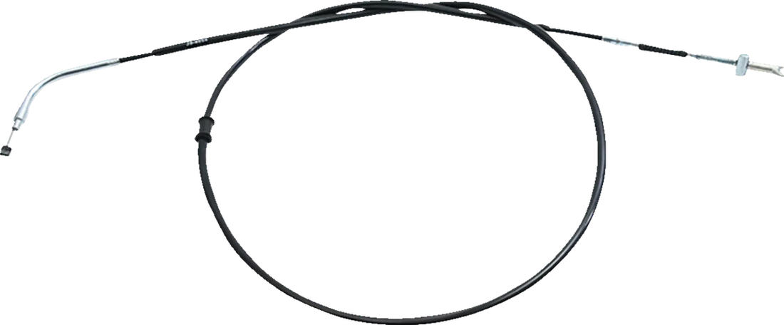 Moose Offroad Parking Brake Cable - Rear - Grizzly 45-4070 - Side View