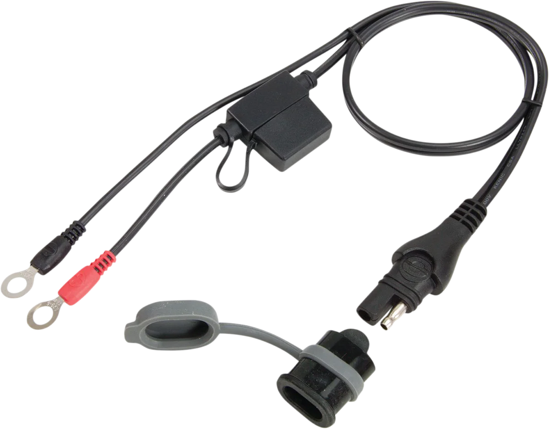 Moose Offroad Permanent Battery Lead - Optimate 3/6 O1M - Back View