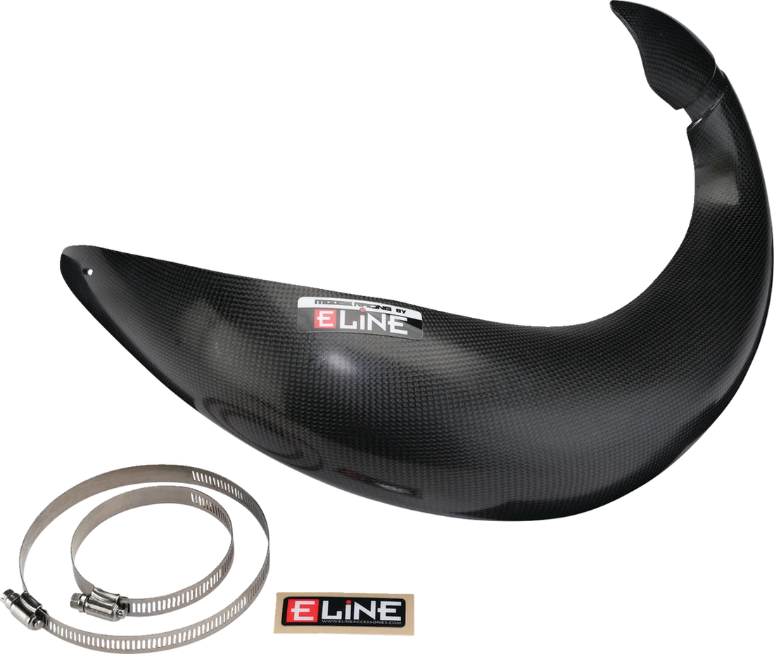 Moose Offroad Pipe Guard - OEM - KTM/Husqvarna/Gas Gas 250/300 MPG25023 - Side View