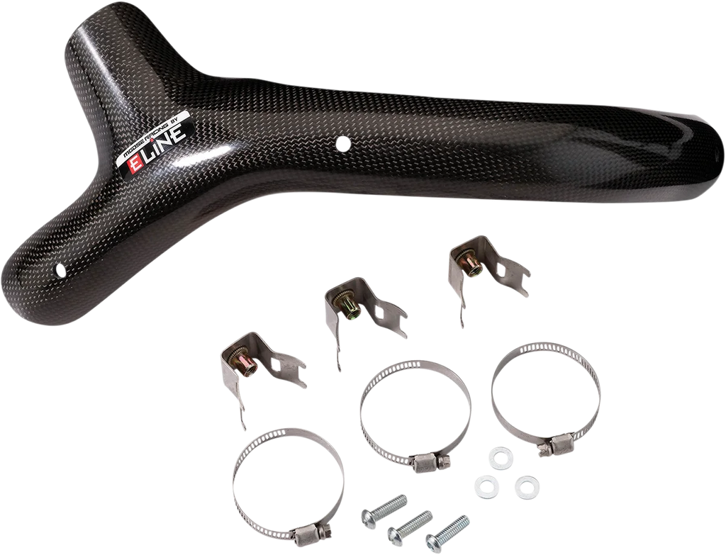 Moose Offroad Pipe Guard - Stock MHS50020 - Side View