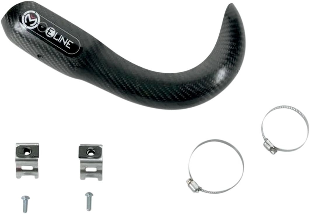 Moose Offroad Pipe Guard - Stock MPG35017E - Side View