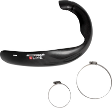 Load image into Gallery viewer, Moose Offroad Pipe Guard by E Line - Pro Circuit - Carbon Fiber MPG25024PC - Main Product View