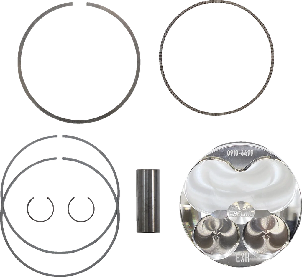 Moose Offroad Piston Kit - 79.00 mm - Honda MPX2085-P - Side View
