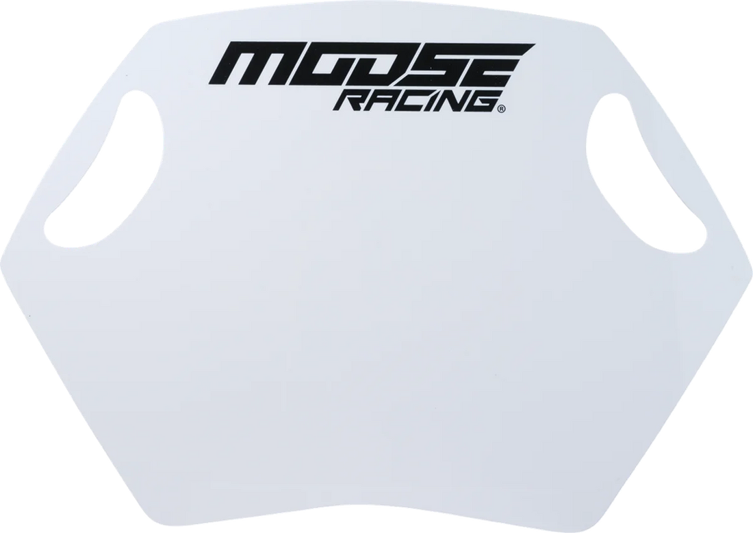 Moose Offroad Pit Board - Black/Orange 8982600005 - Side View