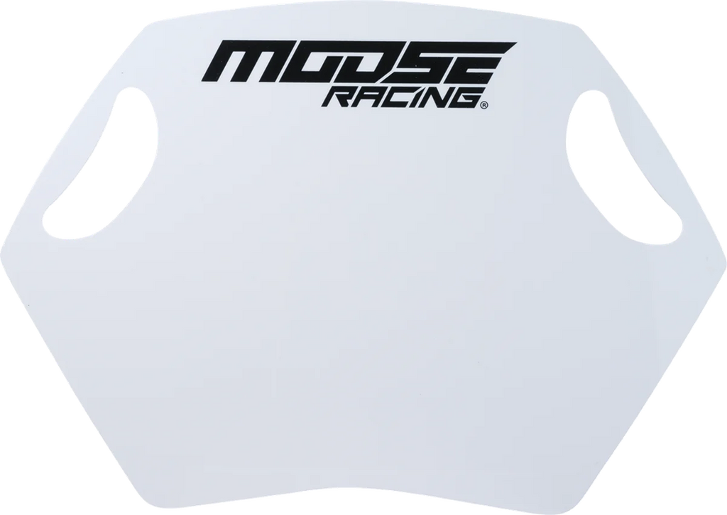 Moose Offroad Pit Board - Black/Orange 8982600005 - Side View