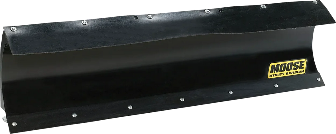 Moose Offroad Plow Blade - 72" - Polyethylene 2872PF - Side View