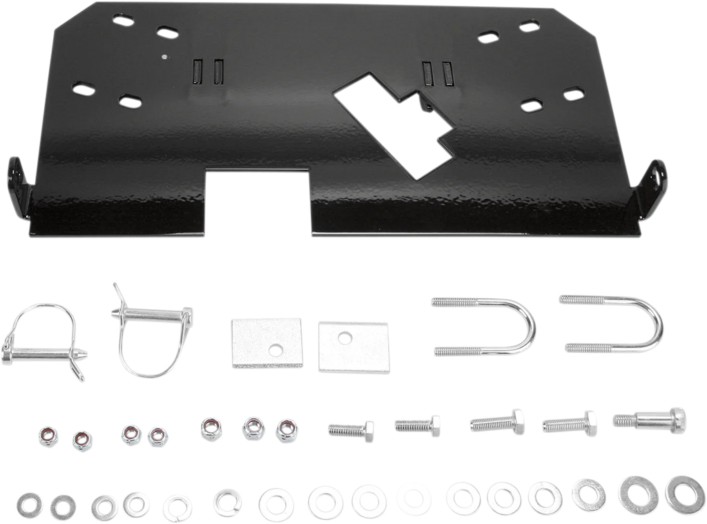Moose Offroad Plow Mount - UTV - 2762PF fits CF Moto / Polaris - Installation View