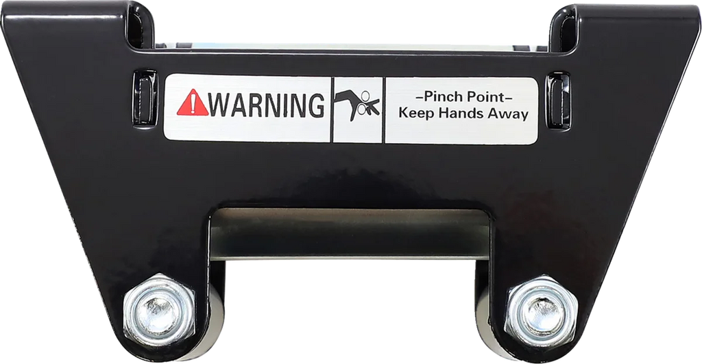 Moose Offroad Plow Roller Fairlead - ATV 1675PF - Side View