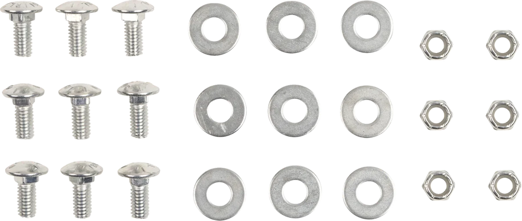 Moose Offroad Plow Rubber Flap Hardware - Nuts/Bolts BB2572PF - Main Product View