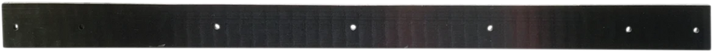 Moose Offroad Plow Wear Bar - Matte Black - 60" 2570PFMTBLK - Side View