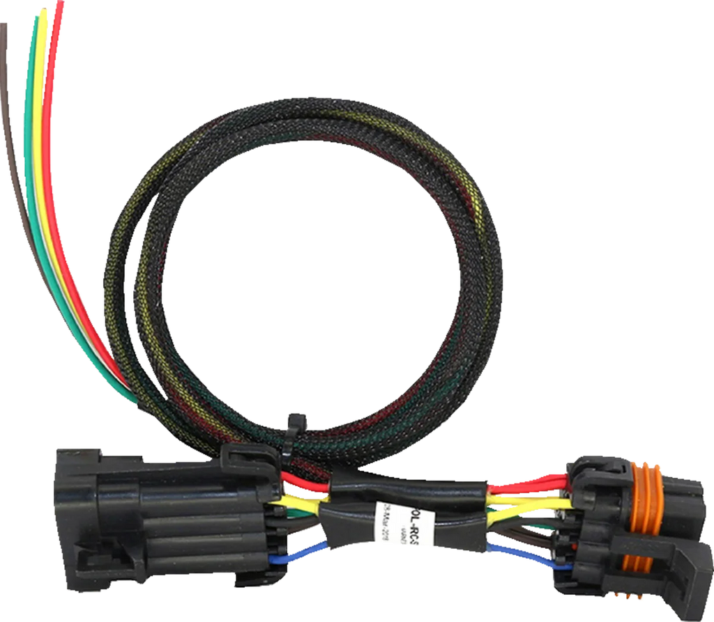 Moose Offroad Power Adapter - 40-200-PU fits Polaris - Side View