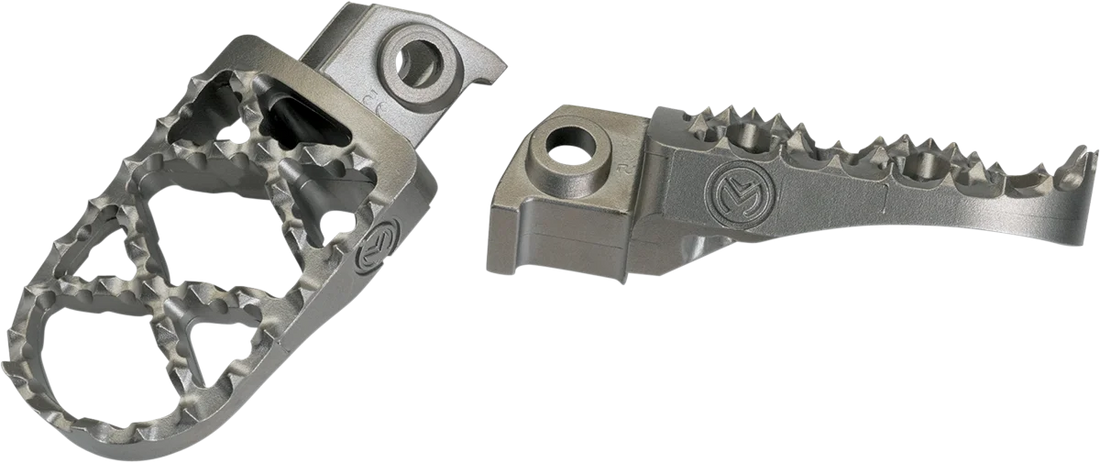 Moose Offroad Pro Foot Pegs - 1/2" Offset - Yamaha/Gas Gas NRYZ-5B - Side View