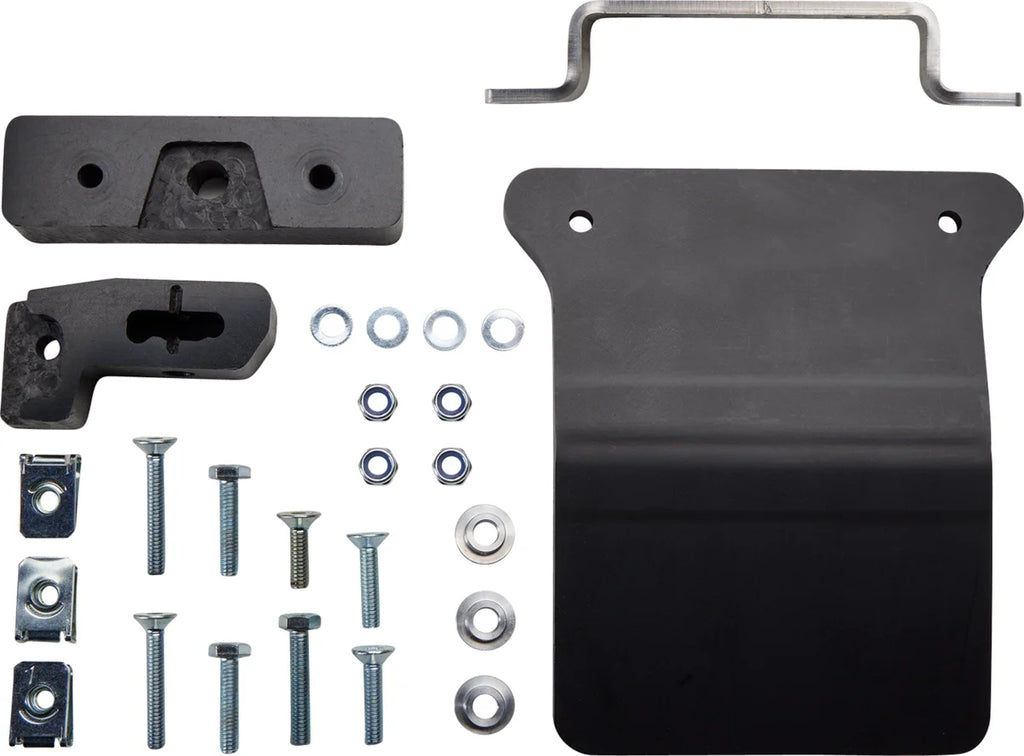 Moose Offroad Pro LG Skid Plate - PX1688 fits Yamaha - Side View