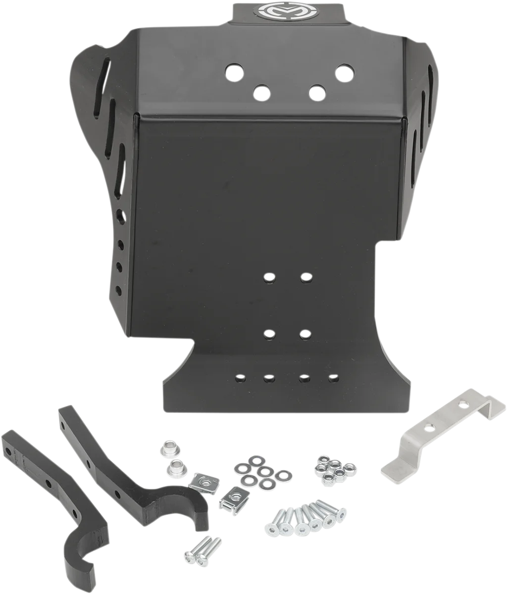 Moose Offroad Pro Skid Plate - 450 R/RX PX1575 fits Honda - Side View