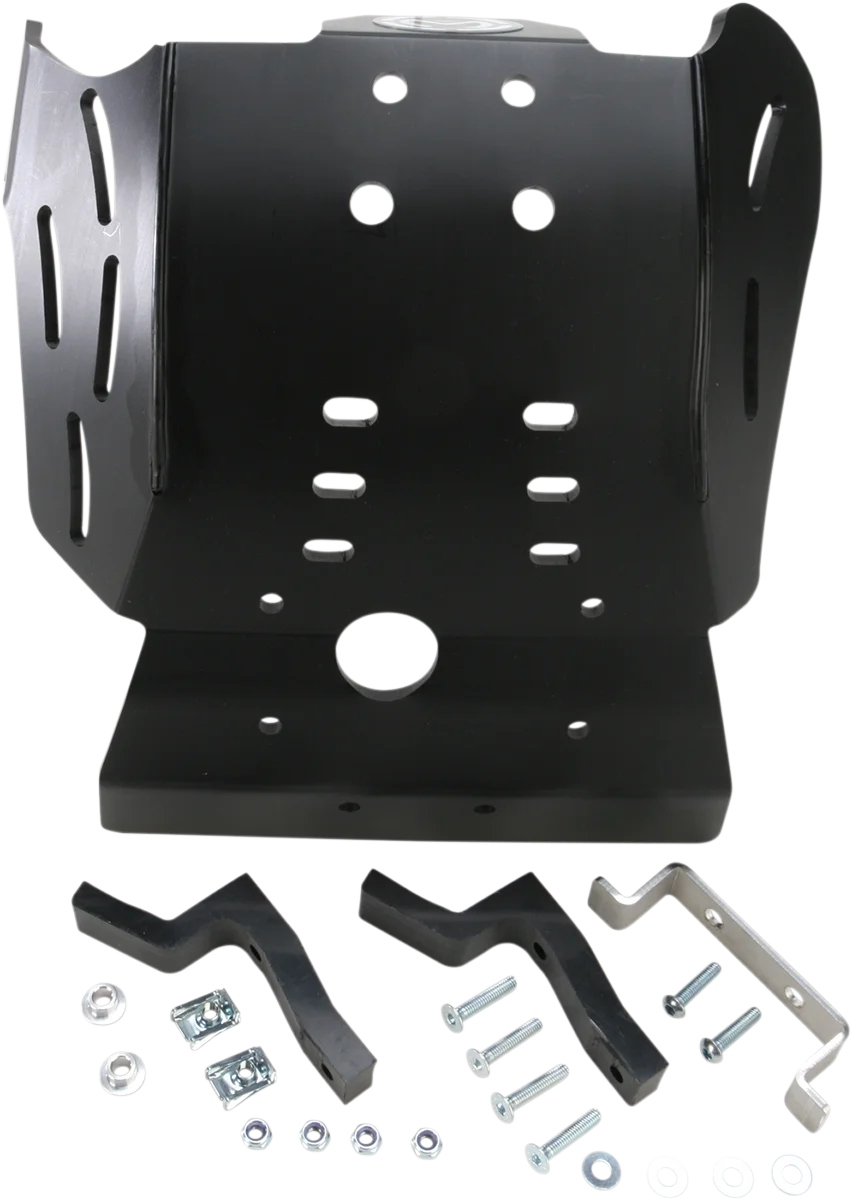 Moose Offroad Pro Skid Plate PX1043 fits Yamaha YZ 125 / YZ 125X - Installation View