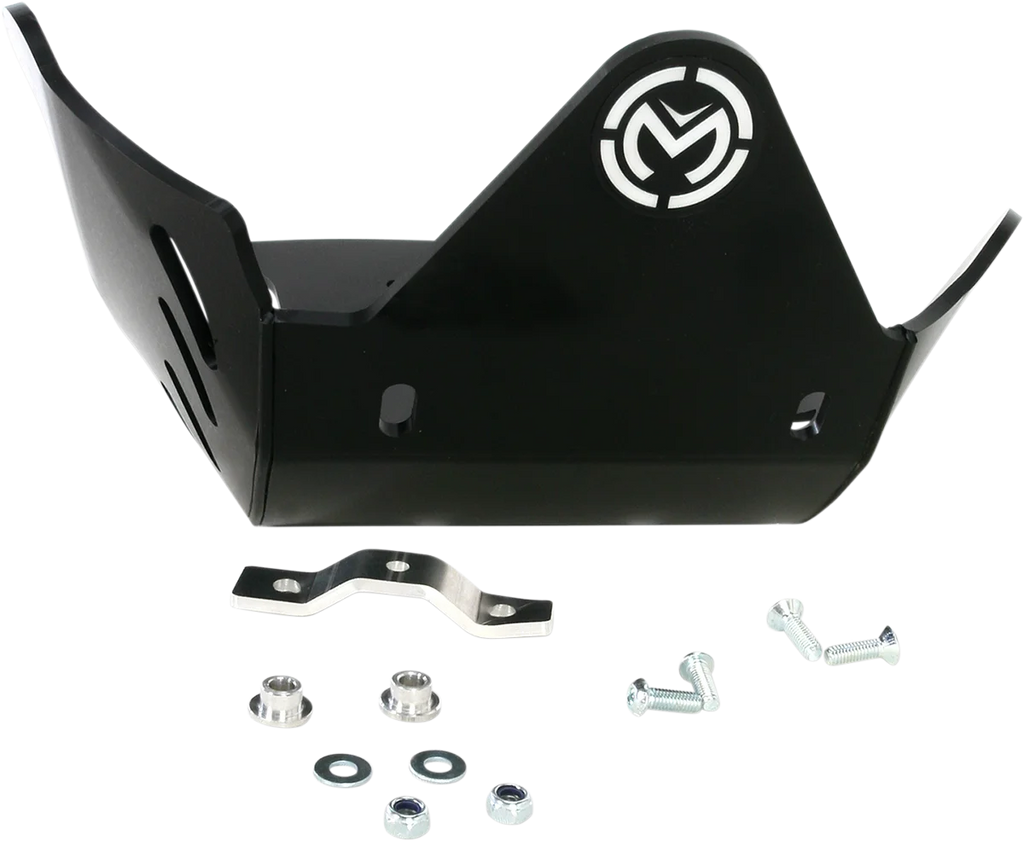 Moose Offroad Pro Skid Plate PX1195 fits Yamaha WR 450F - Side View