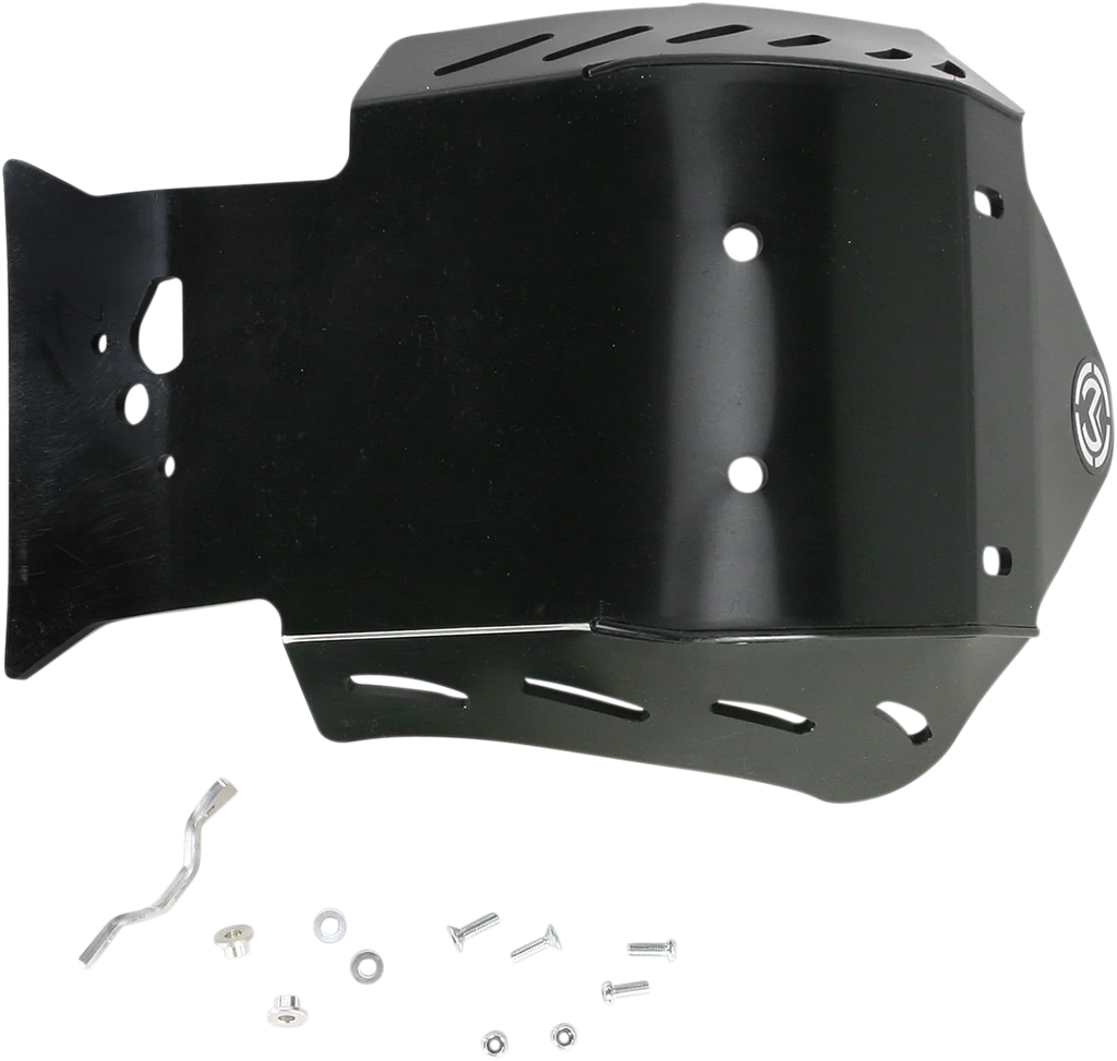Moose Offroad Pro Skid Plate PX1195 fits Yamaha WR 450F - Installation View