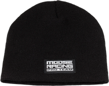 Load image into Gallery viewer, Moose Offroad Pro Team Beanie - Black - One Size 2501-3534 - Main Product View