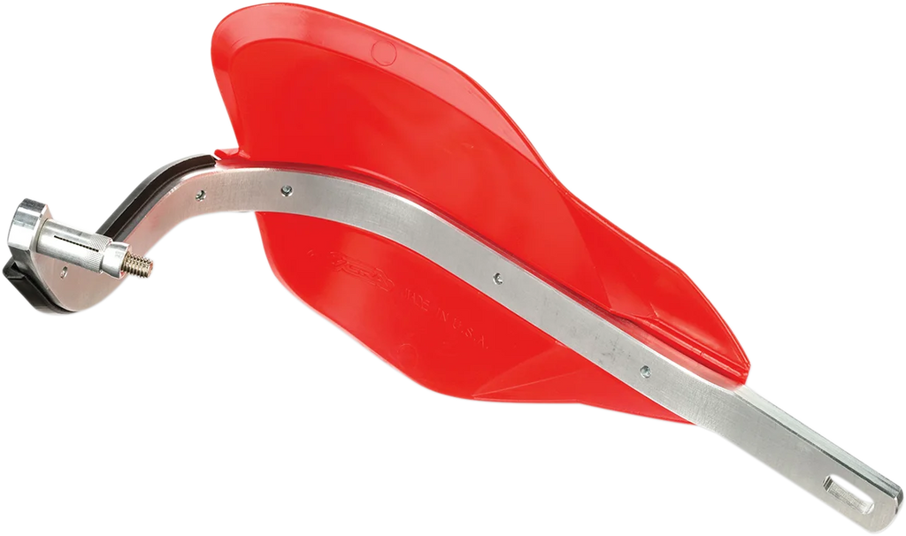 Moose Offroad Probend Handguards - Red 0635-1454 - Back View