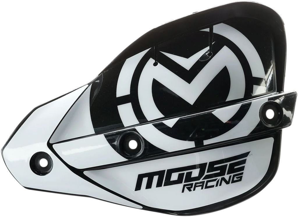 Moose Offroad Probend Handguards - Red 0635-1454 - Installation View