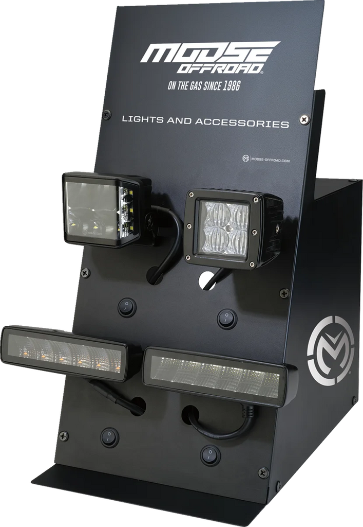 Moose Offroad Product Display - LED Lighting / Light Bars MSE-LBDISP - Main Product View