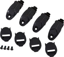 Load image into Gallery viewer, Moose Offroad Qualifier Boot Buckle Kit - Black 3430-1006 - Main Product View