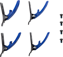 Load image into Gallery viewer, Moose Offroad Qualifier Boot Buckle Kit - Blue 3430-1010 - Main Product View