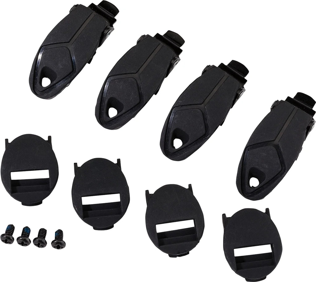 Moose Offroad Qualifier Boot Buckle Kit - Blue 3430-1010 - Side View